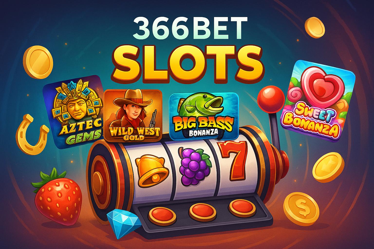 Explore o mundo das slot machines no 366BET Casino